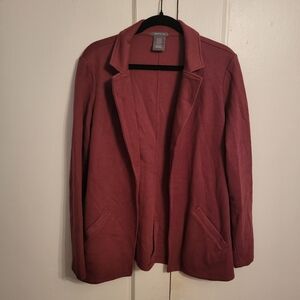 Burgundy Blazer
